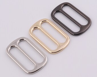 1,5" (38mm Innen) Metall-Einsteller Schiebeschnall Schnalle Schnalle Riemen Einsteller Taschen Hardware 2-4-10pcs