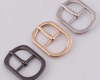 1" (25mm Inner)  metal roundness belt buckle plated buckle single prong strap buckle adjuster buckle purse buckle bags hardware  2-4-10pcs