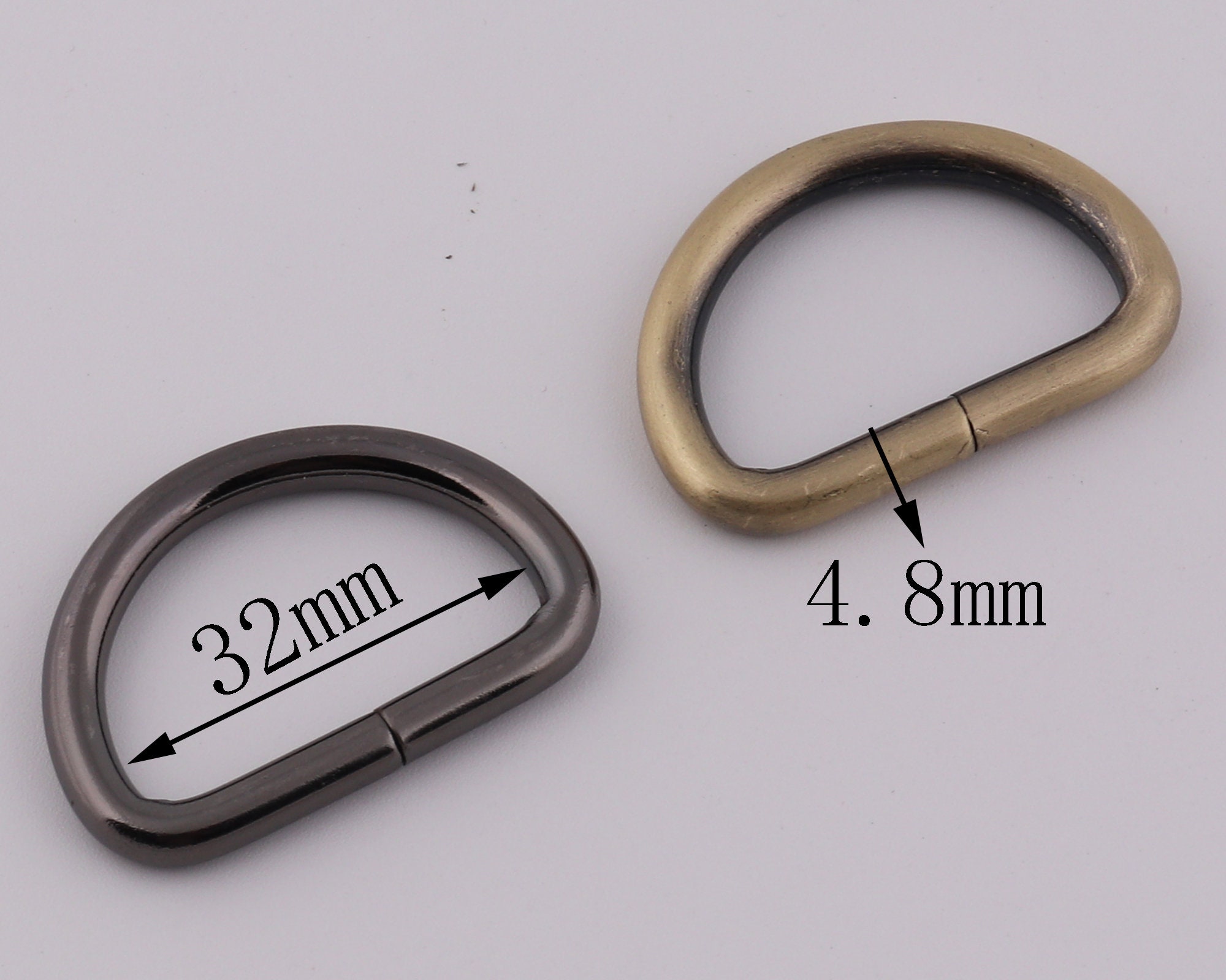 1.25 32mm Inner Metal D Ring Buckle Strap Rings Etsy