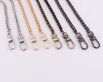 120cm metal crossbody bag chain, 7mm high quality purse chain, shoulder handbag chain,replacement handle chain 1-2 pcs