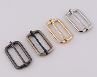 1,5" (39mm Innen) Metall-Einsteller Schiebeschnall Schnalle Riemen Schieber Pullover Ring Schnalle Schnalle Schnalle Geldbörse Hardware 2-4-10pcs
