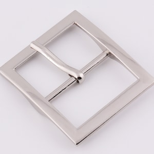1.25" (32mm Inner) metal belt buckle single prong belt buckle strap buckle adjuster buckle purse buckle bags hardware 2-4-10pcs silver