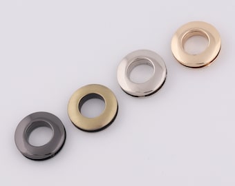 Oeillets en alliage 14mm vis oeillet rond grommet grommet s'ilyence pour l'artisanat en cuir 2-4-10 pcs