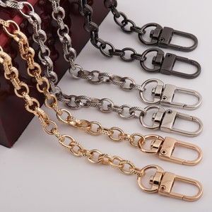 120cm metal crossbody bag chain, 7mm high quality purse chain, shoulder handbag chain,replacement handle chain 1-2-5 pcs
