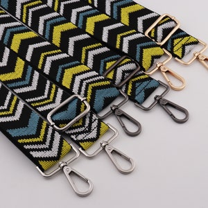 1.5&quot; (38mm) width 82cm-148cm adjustable crossbody strap replacement strap flower bag strap  single shoulder handbag strap