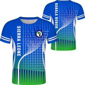 Sierra Leone football supporters JERSEY unofficial image 3