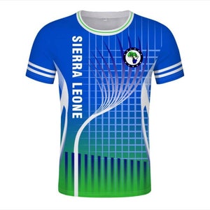 Sierra Leone football supporters JERSEY unofficial image 2