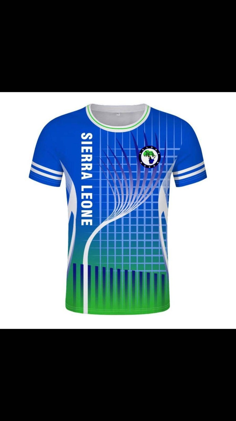 Sierra Leone football supporters JERSEY unofficial image 2