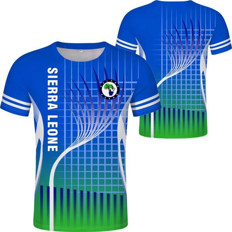 Sierra Leone football supporters JERSEY unofficial image 1