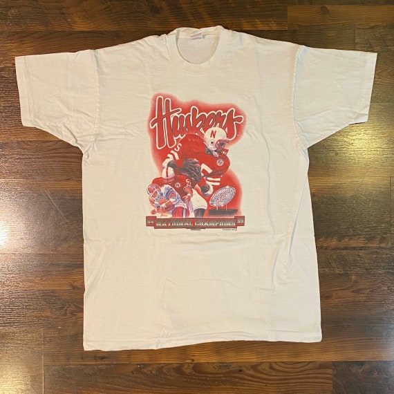 Vintage Back to Back Champs Huskers tee