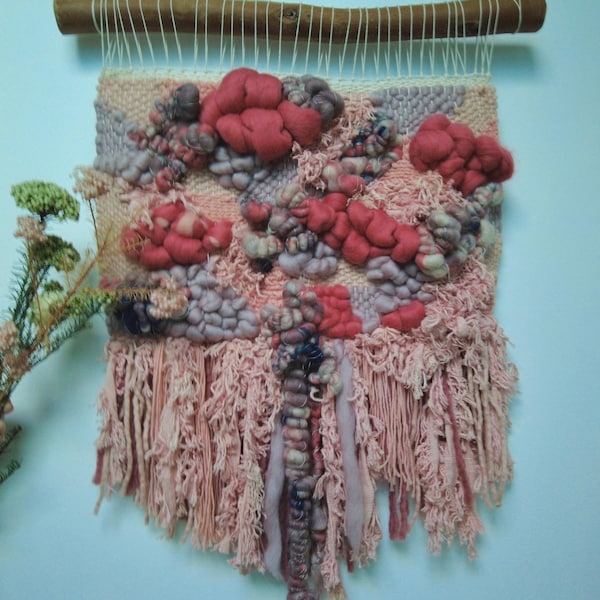 Woven wall hanging - Art Yarn - Fibre Art - Fibre Art - Wall decor