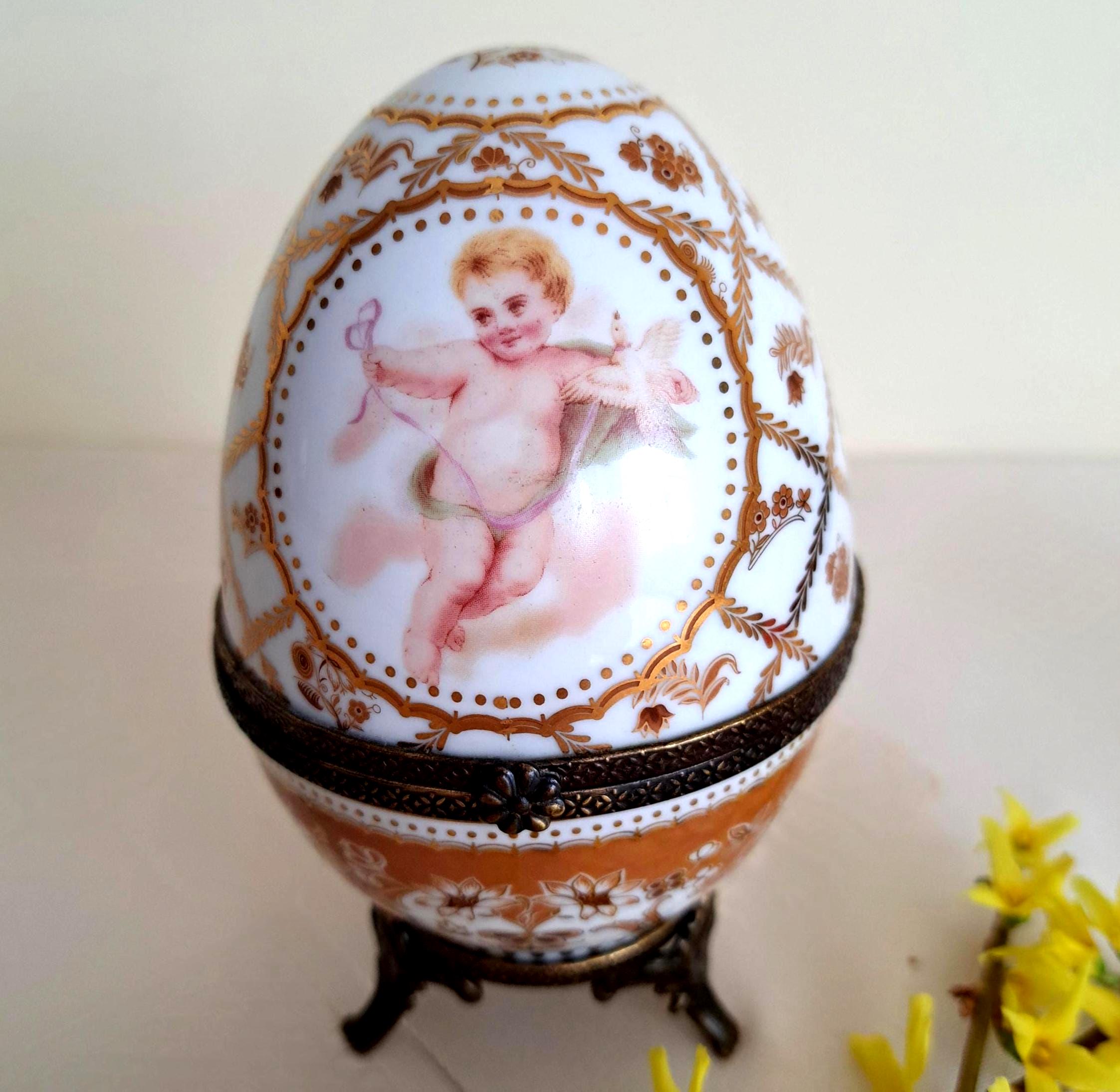 Open porcelain egg - Etsy 日本