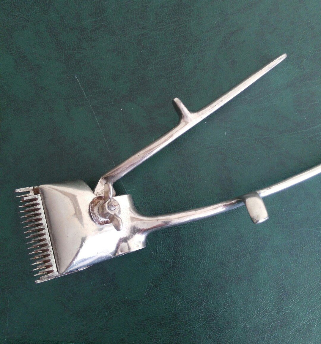 Vintage Hair Clipper, Antique Hair Clipper, Manual Hair Clipper, Old