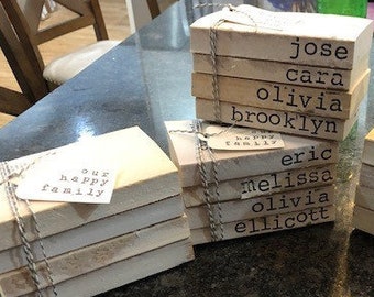Personalized Book Stack