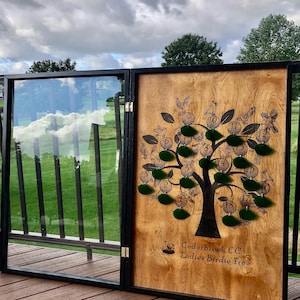 Custom made golf birdie tree - 24”x36”
