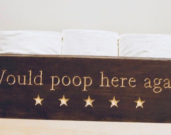 Funny Toilet paper holder - bathroom decor