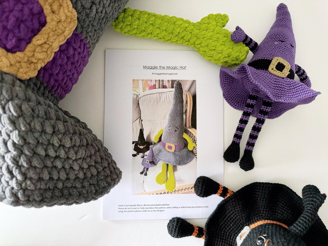 Maggie the Magic Hat - Amigurumi Pattern, PDF Download - Etsy