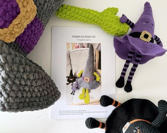 Maggie the Magic Hat - Amigurumi Pattern, PDF Download