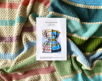 Granny Cresswell blanket - Crochet Pattern, PDF Download