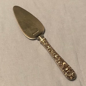 S Kirk & Son Sterling Vintage Cheese Server