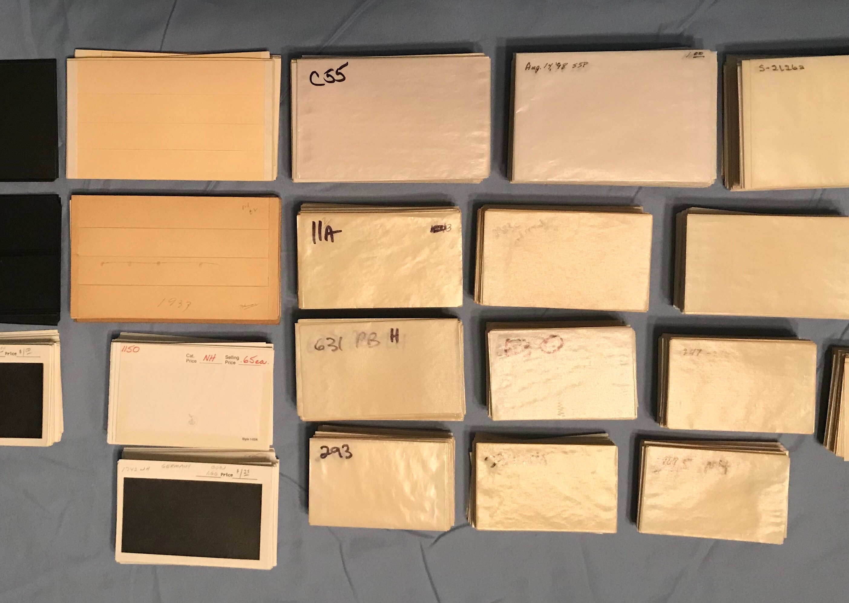 Stamp Collection Storage 1850 Pieces Glassine Envelopes and Etsy UK