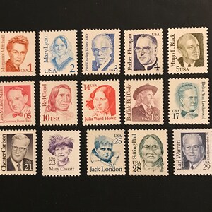 2168 to 2185 US Vintage Stamps, MNH, set of 17