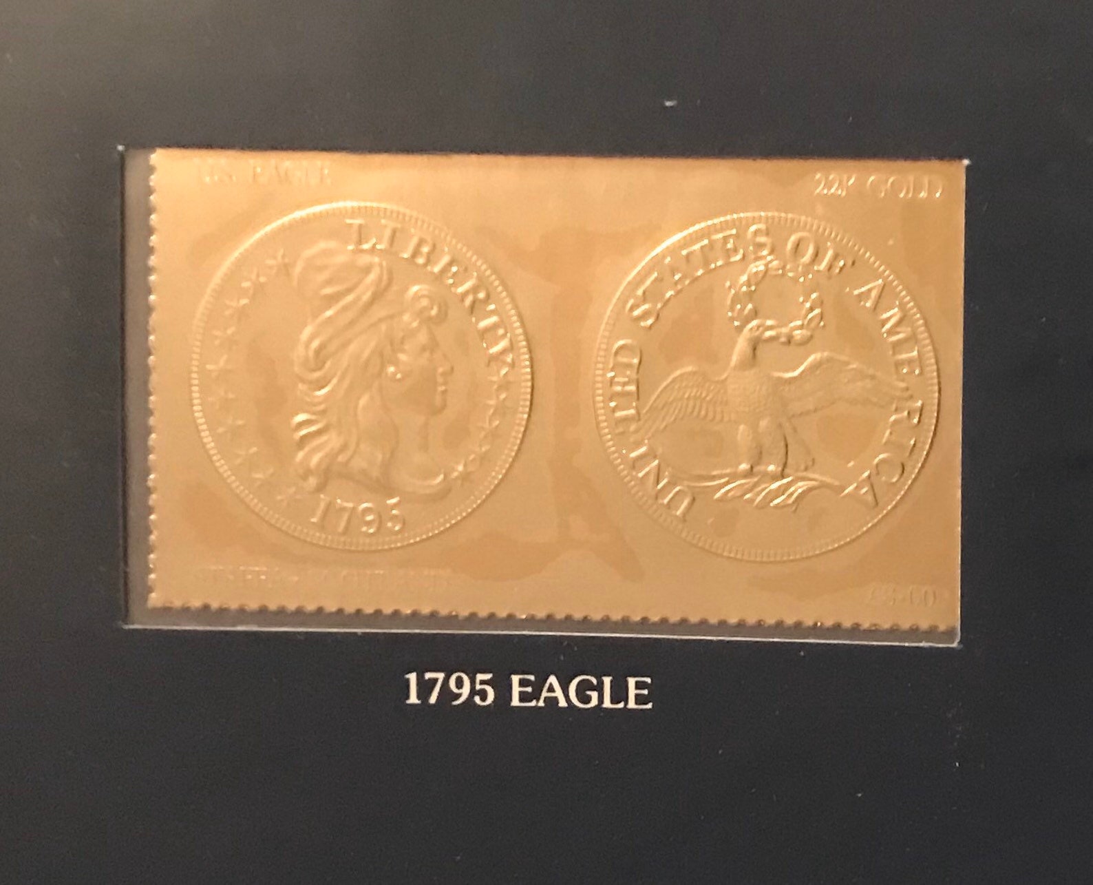 Collection US Gold Coin Replica Stamp Etsy