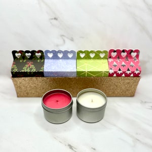 Candle Gift Set| Customize your scents| Scented 2oz Candles | Pick your Scent| Party Favor| Special Event | Gift|