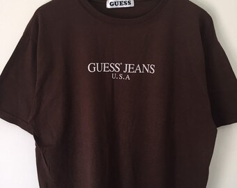 guess jeans t shirts
