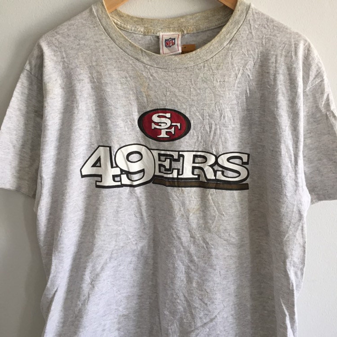 Vintage San Francisco 49ers T-Shirt size L | Etsy
