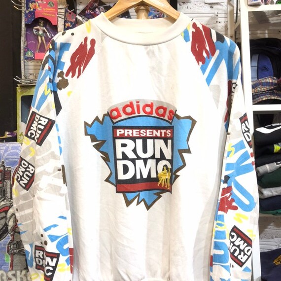 vintage run dmc adidas sweatshirt