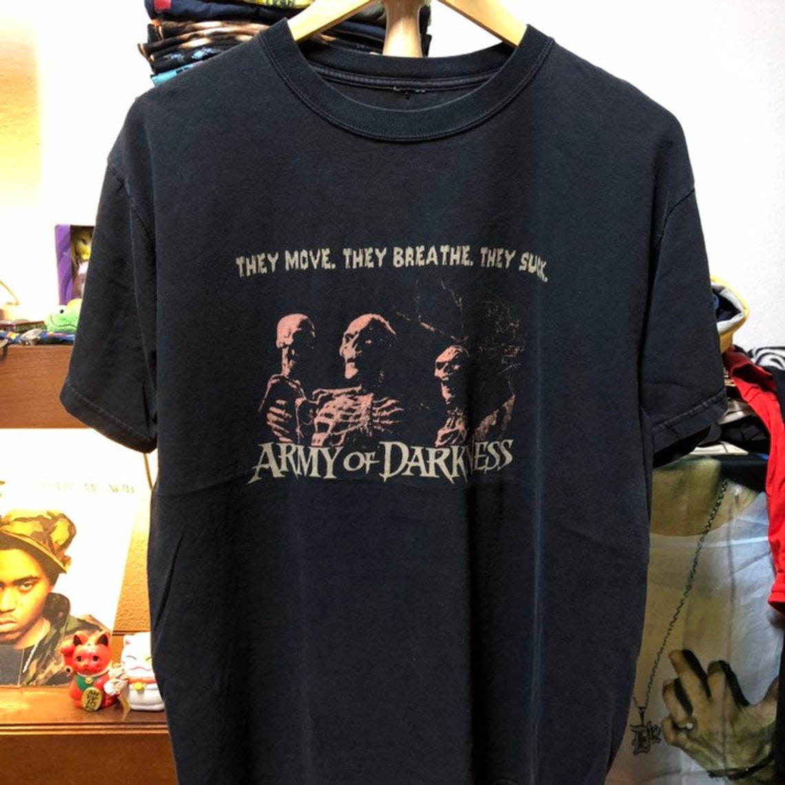 Vintage Army Of Darkness TShirt size L Etsy