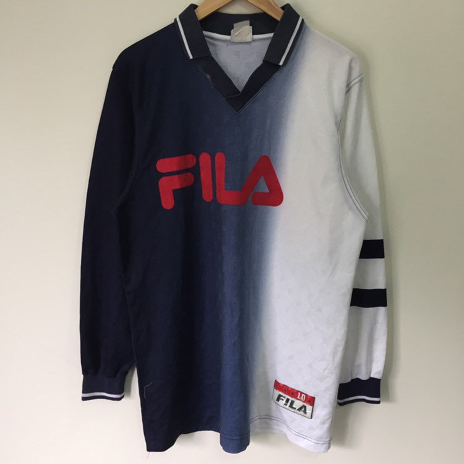 Vintage 90s Fila Polos T-Shirt size M | Etsy