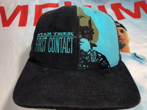 Vintage 1996 Star Trek First Contact Movie Hat siz
