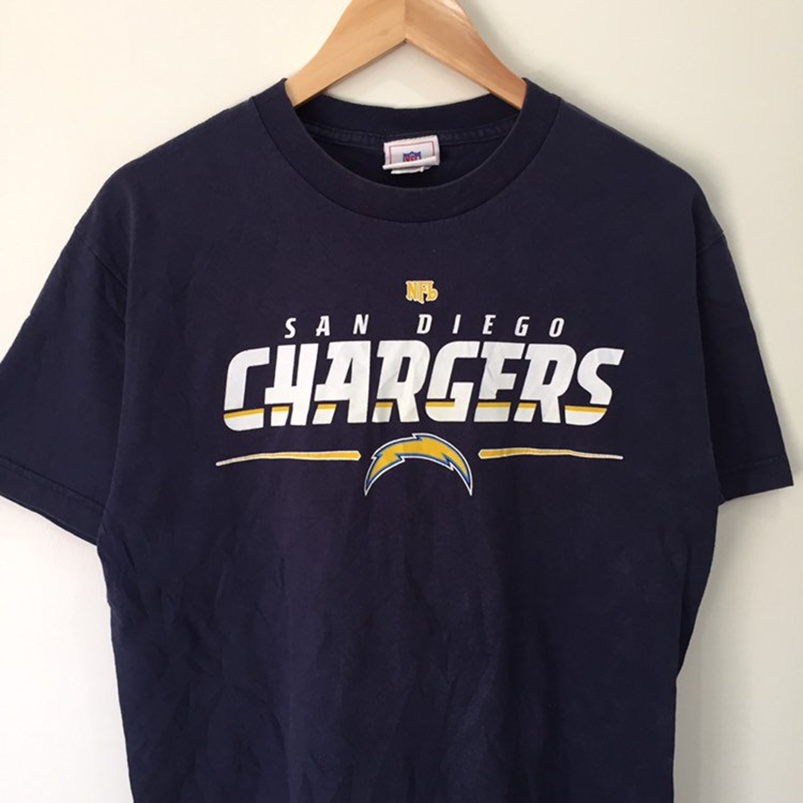 Vintage San Diego Chargers TShirt size M Etsy
