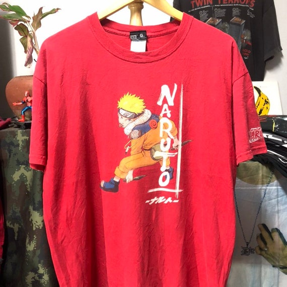 Vintage Naturo Anime Japan T-Shirt size L