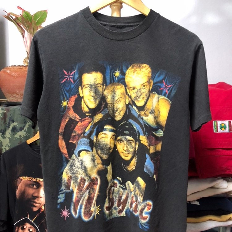 Vintage 90s NSYNC T-Shirt size M | Etsy