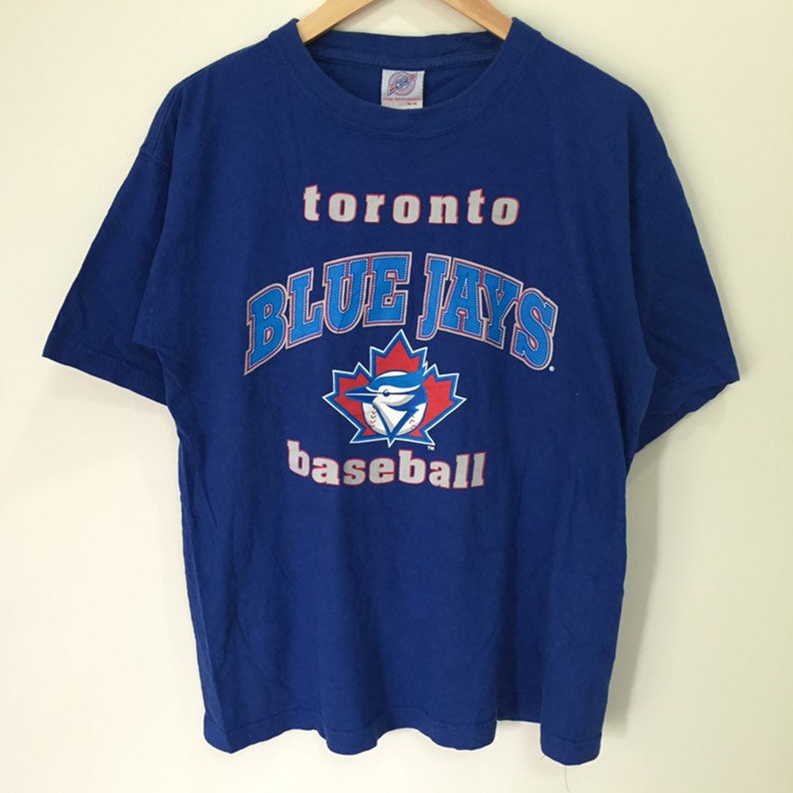Vintage 90s Toronto Blue Jays TShirt size M Etsy