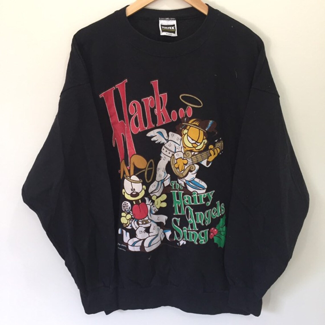 Vintage 1994 Garfield Cartoon Sweater size XL | Etsy