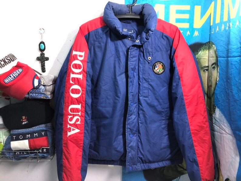 Very Rare Vintage 90s Polo Ralph Lauren Suicide Ski Jacket | Etsy