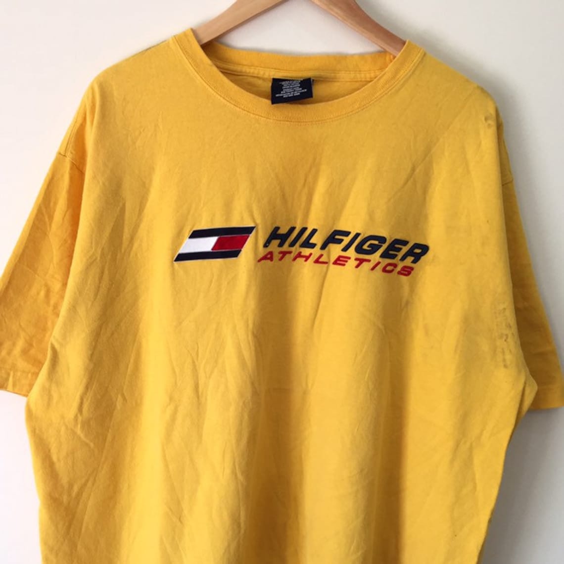 Vintage 90s Tommy Hilfiger T-Shirt XXL | Etsy