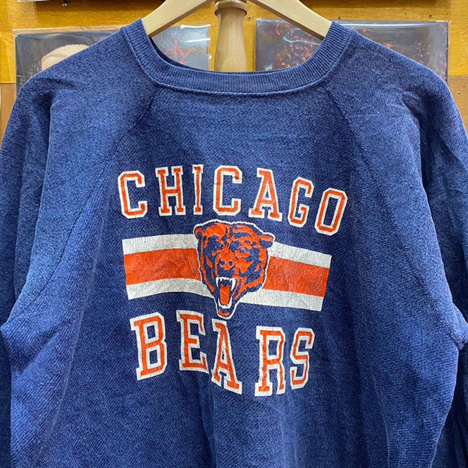 Vintage 90s Chicago Bears Sweater size XL | Etsy