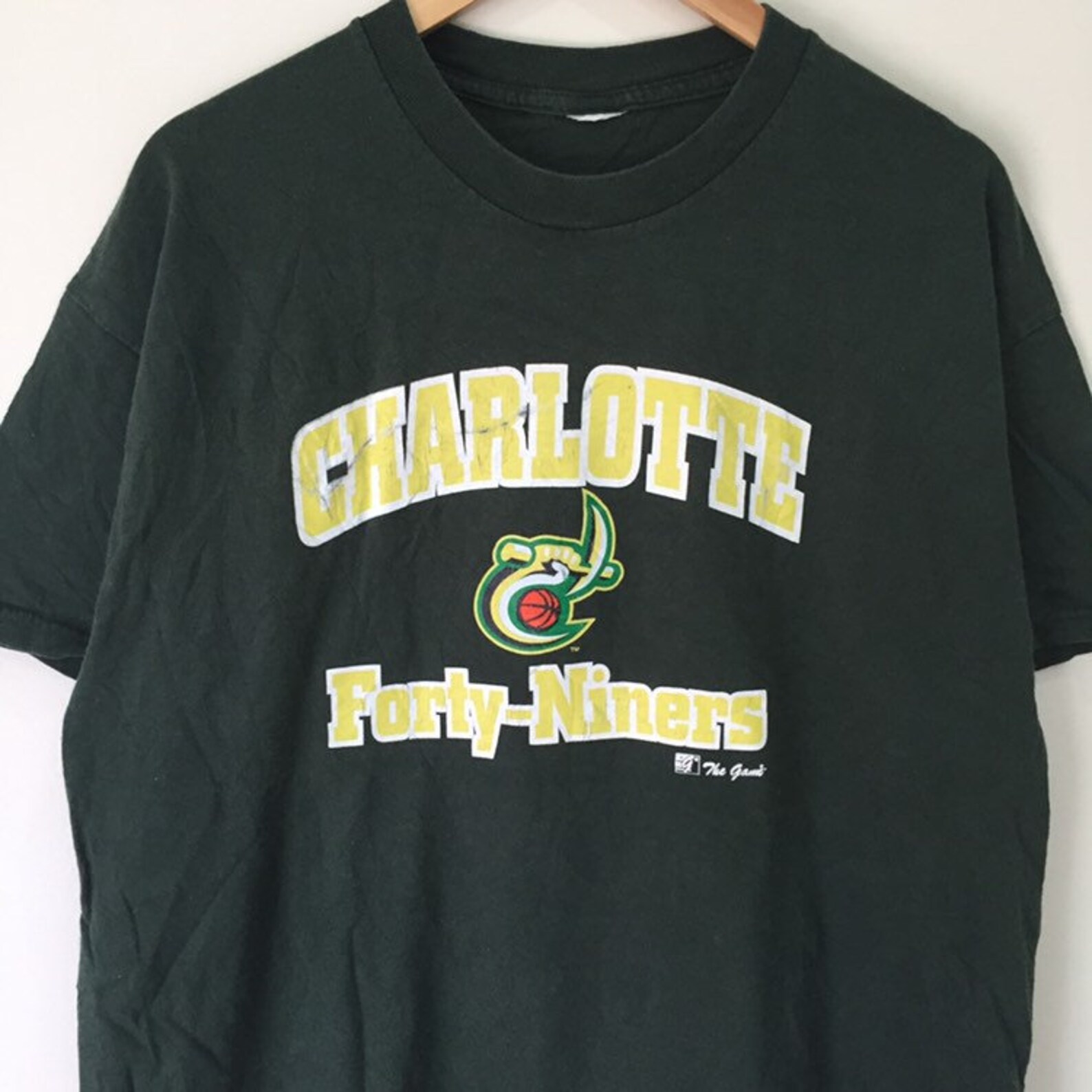 Vintage 90s Charlotte Forty Niners T-Shirt size L | Etsy