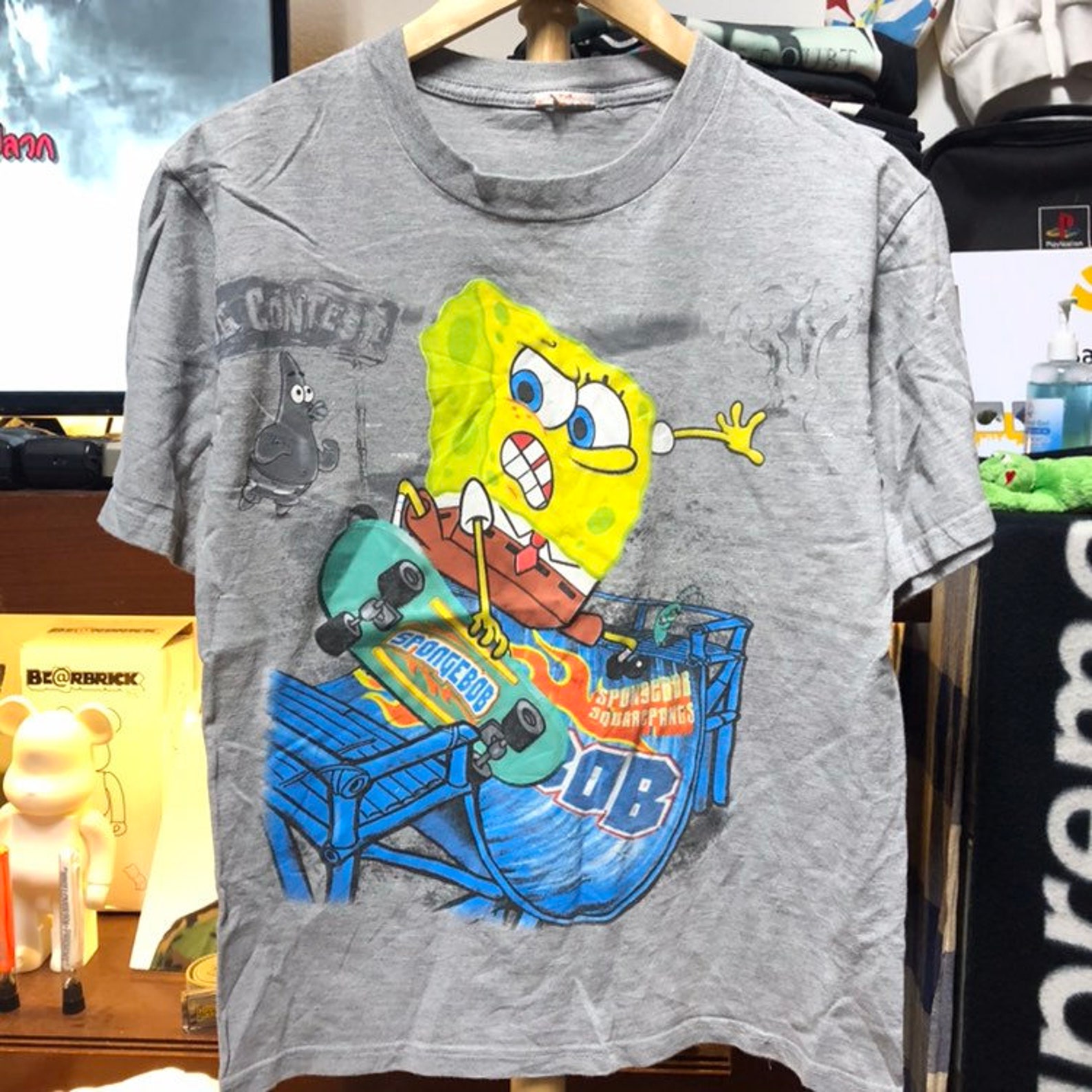 Vintage Spongebob TShirt size S Etsy