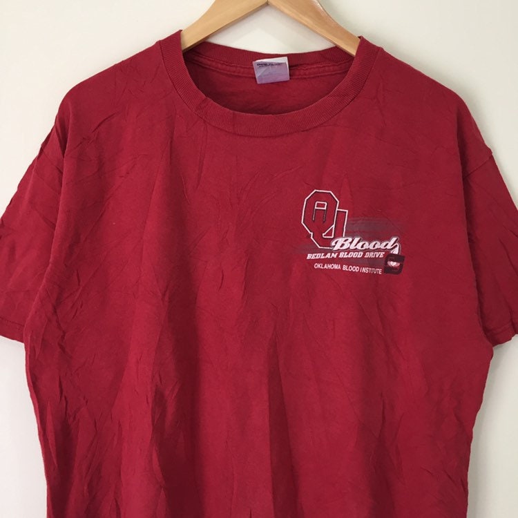 Vintage Oklahoma Sooners T-Shirt size L | Etsy