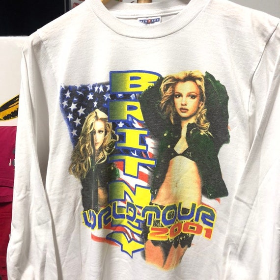 Vintage Britney Spears Long Sleeve T-Shirt size S