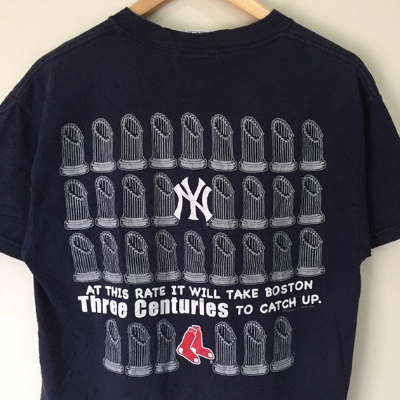 Vintage New York Yankees vs Boston Red Sox T-Shirt size M | Etsy