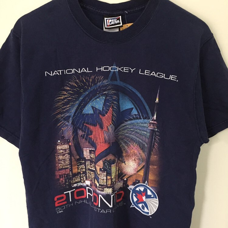 Vintage NHL TShirt size M Etsy