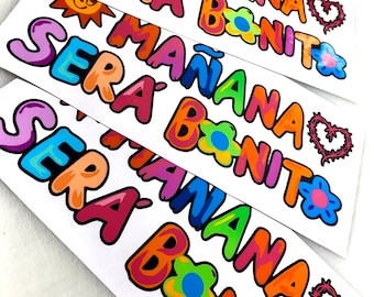 Manana Sera Bonito Permanent Vinyl Car Decal – Karol G Sticker