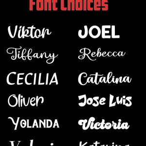 Name Vinyl Decals - Custom Name Decal - Word Vinyl Decal - Laptop Name Decal